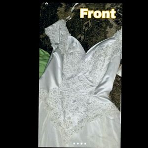 White Wedding Gown. New, never worn, with tags.